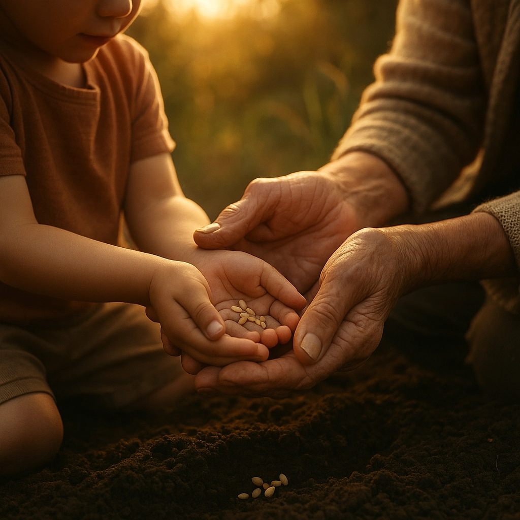 Grandparent Passing Down Legacy