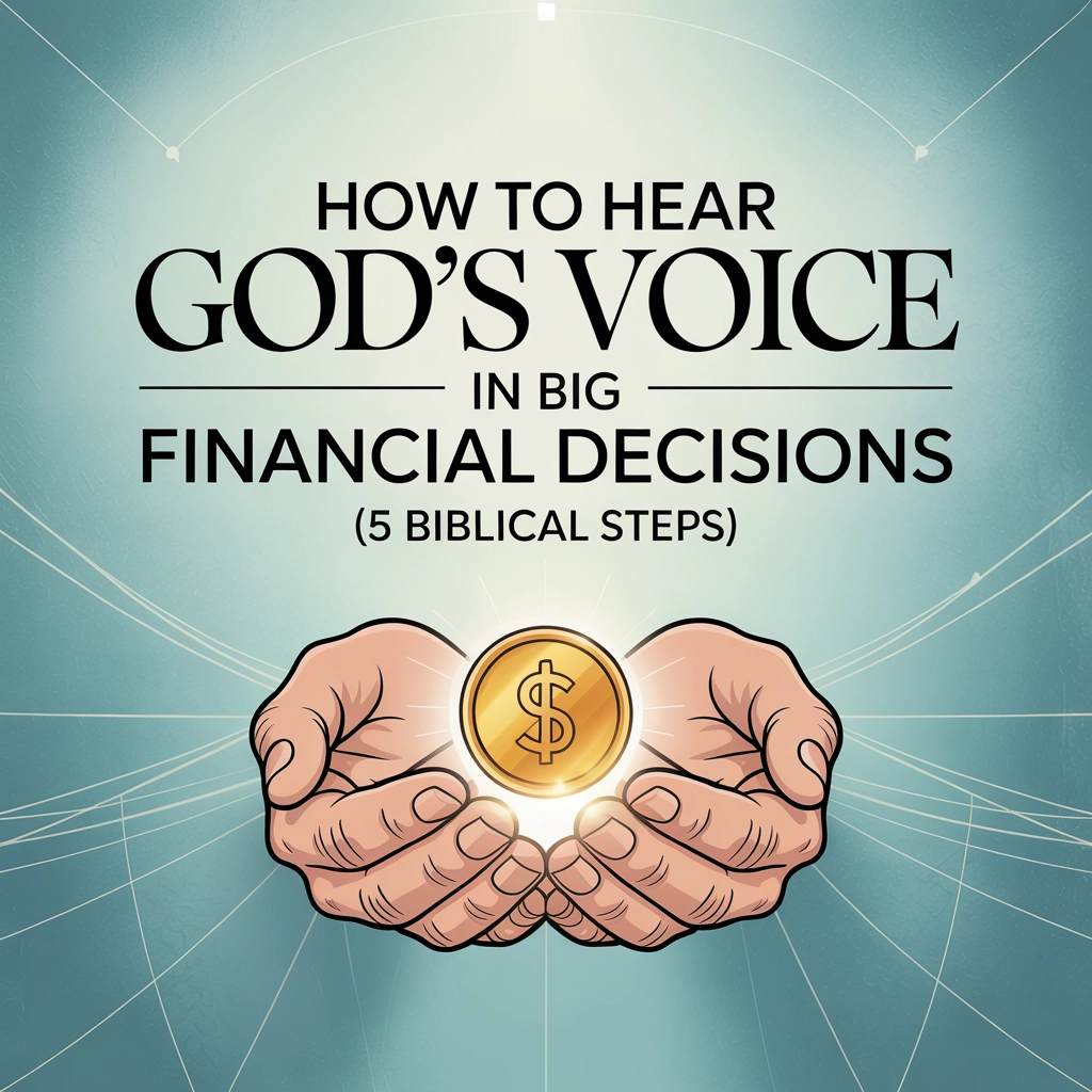 How to hear God's voice in big financial decisions