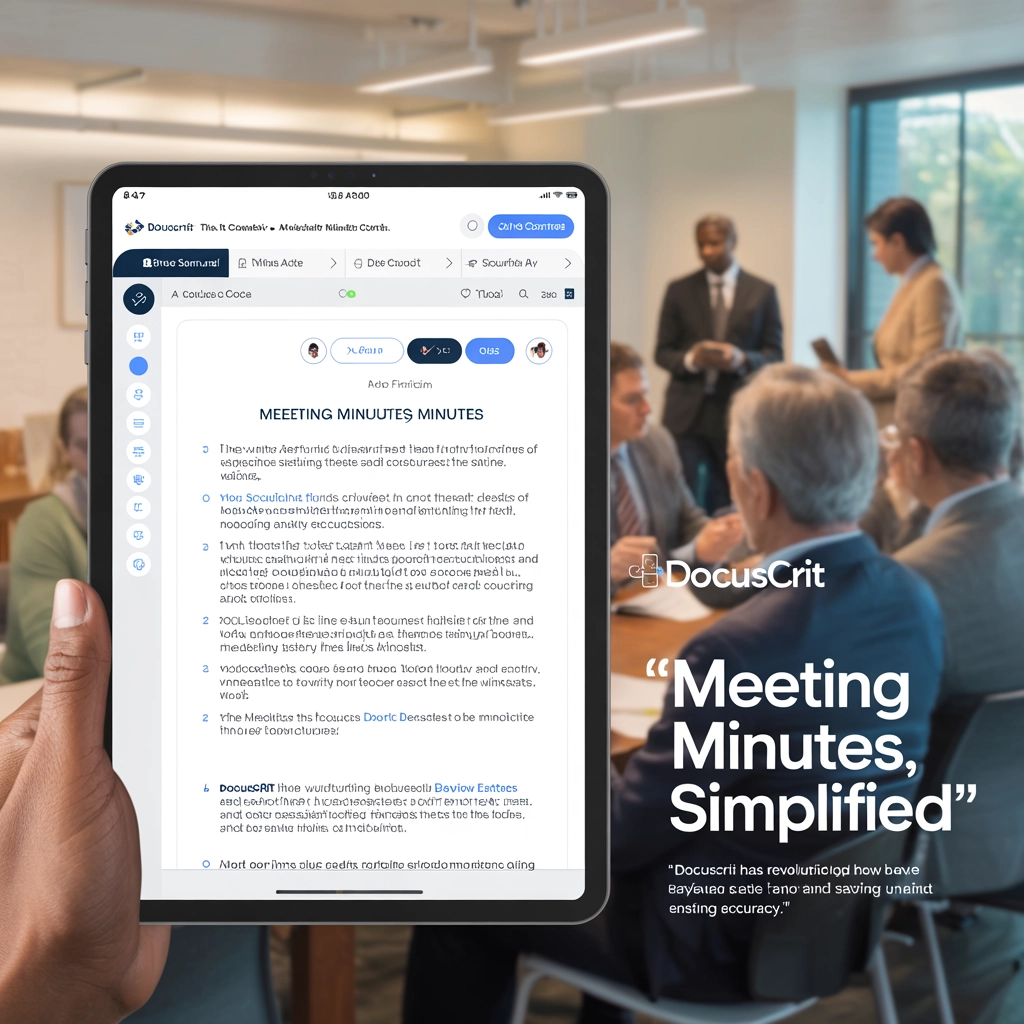 Testimonial: DocuScrit Simplifies Meeting Minutes Management for Bayview Estates HOA