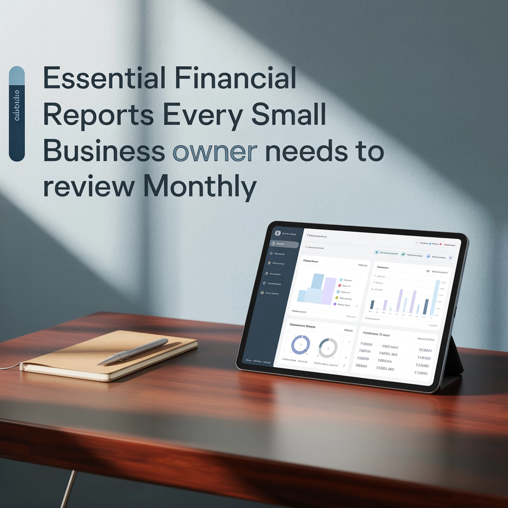 Essential Financial Reports Every Small Business Owner Needs to Review Monthly
