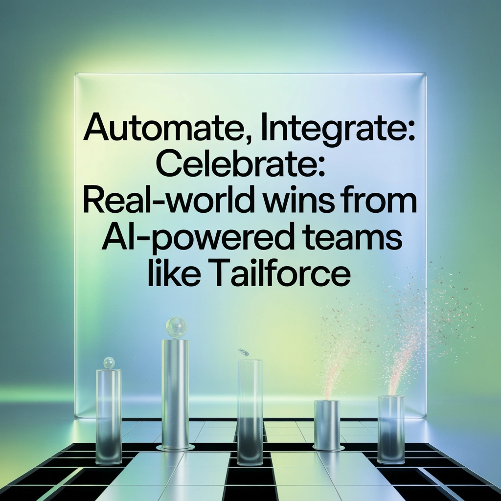 AI-powered teams delivering real-world business wins through automation and collaboration