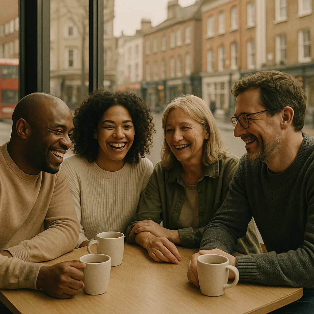 ADHD coaching London cafe group