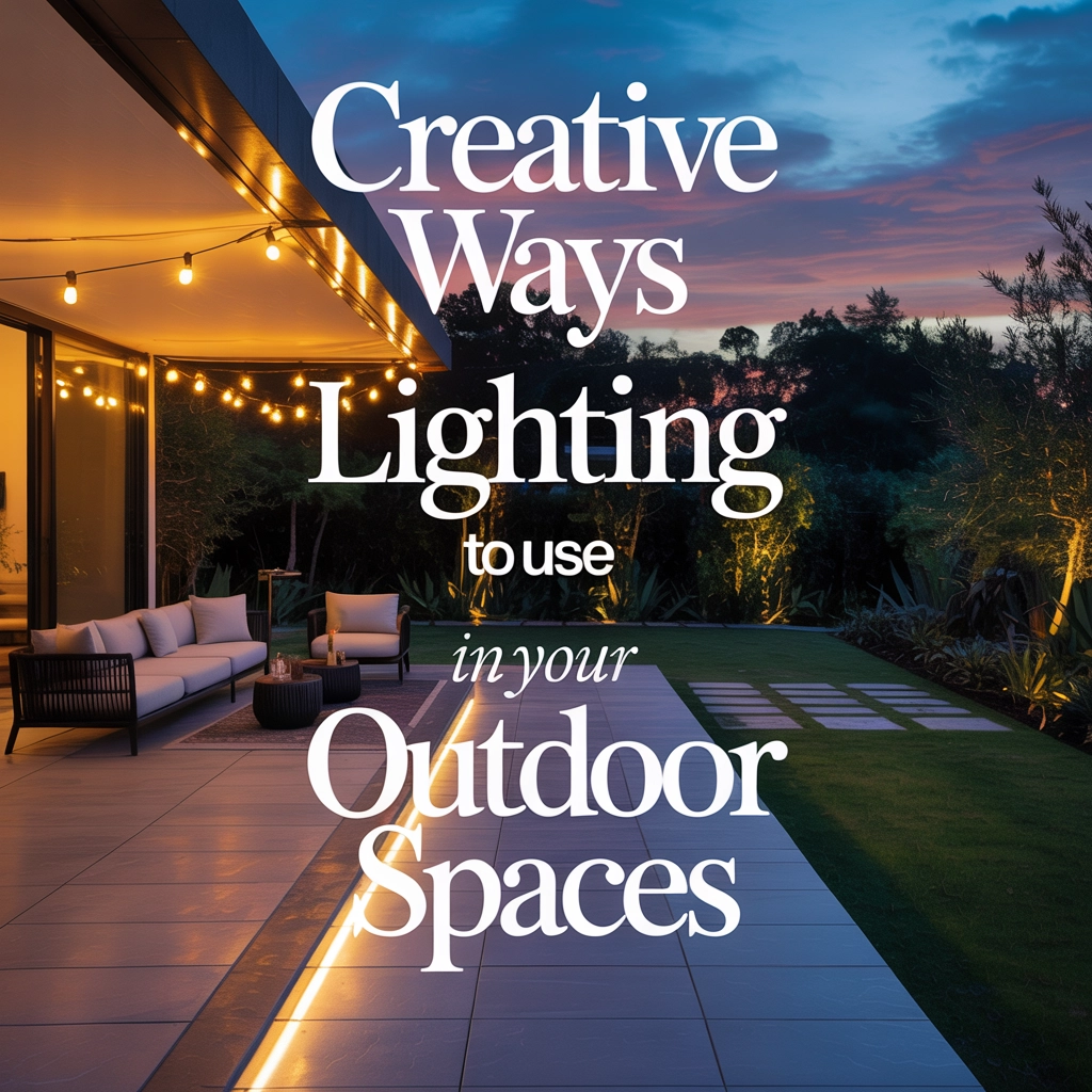Creative Ways to Use Lighting in Your Outdoor Spaces