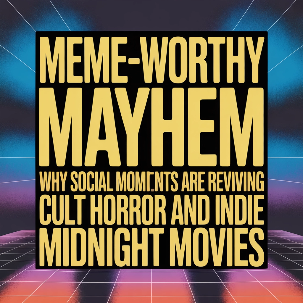 Cult horror films gaining new life through viral memes and social media moments.