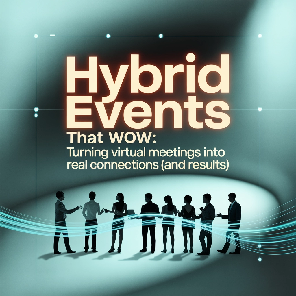 Hybrid Events that Wow: Turning Virtual Meetings Into Real Connections (and Results)