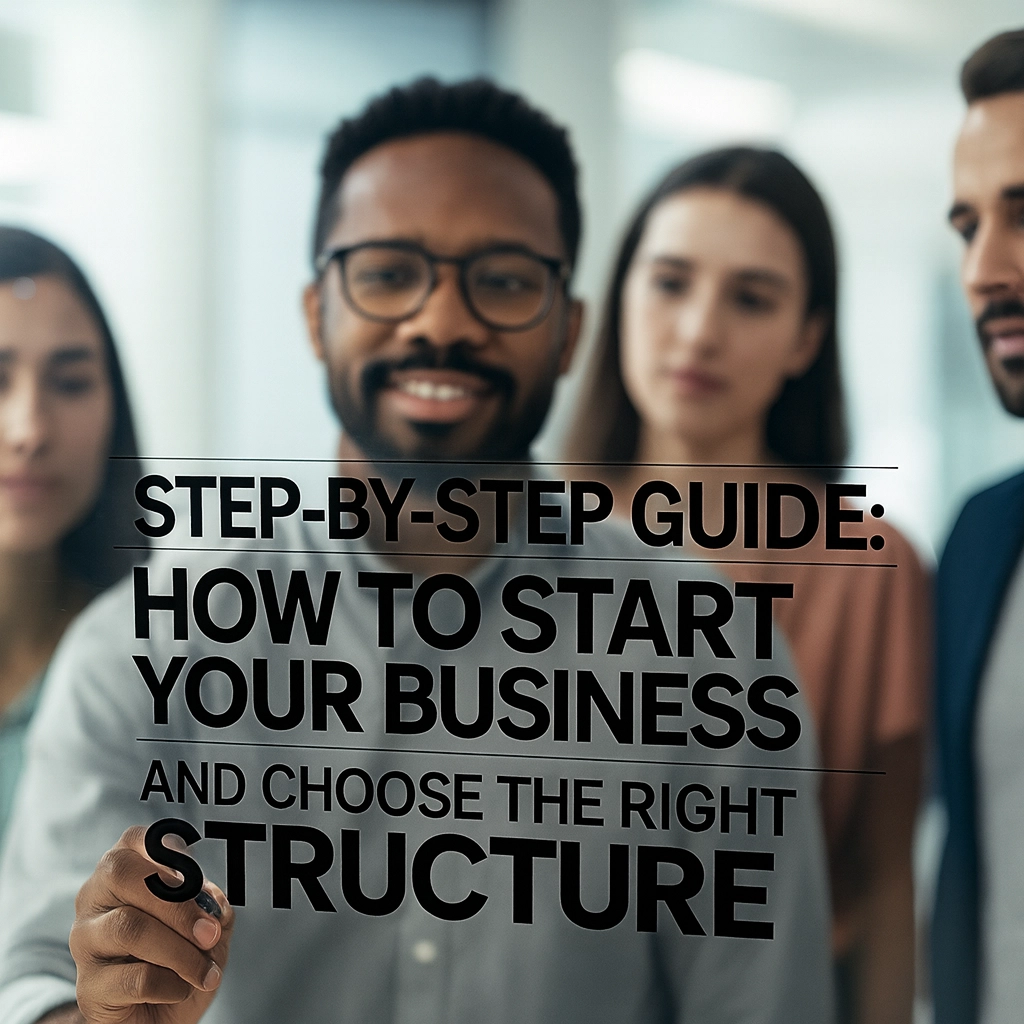 Step-by-Step Guide: How to Start Your Business and Choose the Right Structure