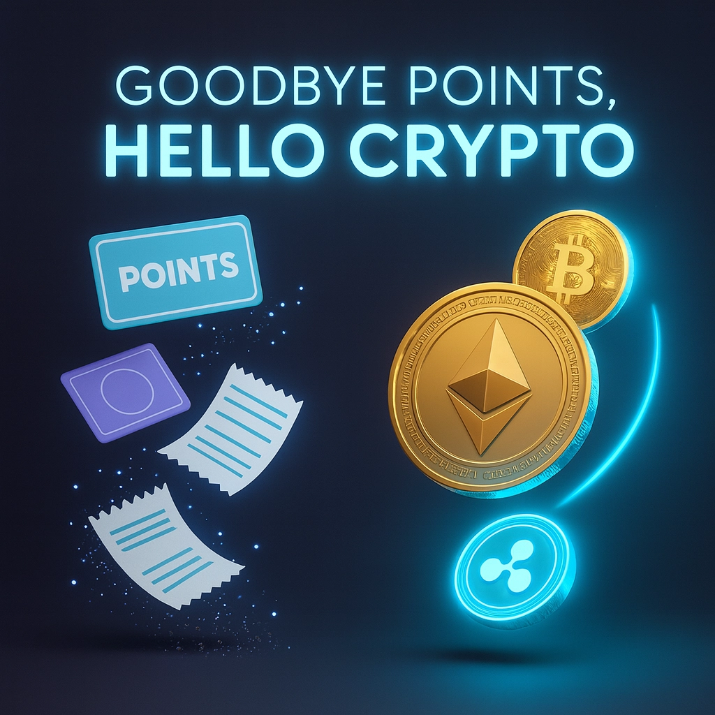 Goodbye Points, Hello Crypto: How Everyday Aussie Spending Can Grow Your Digital Wallet Effortlessly