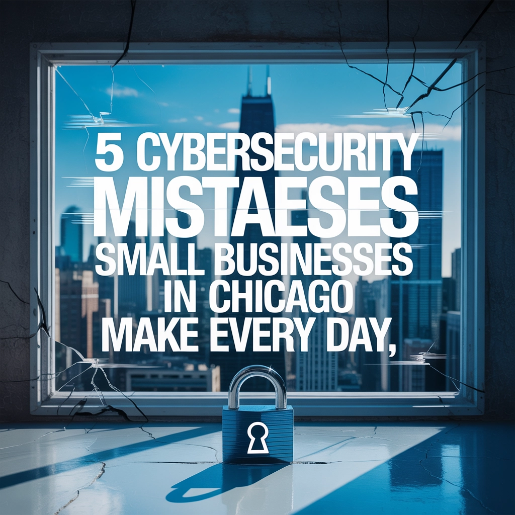 5 Cybersecurity Mistakes Small Businesses in Chicago Make Every Day