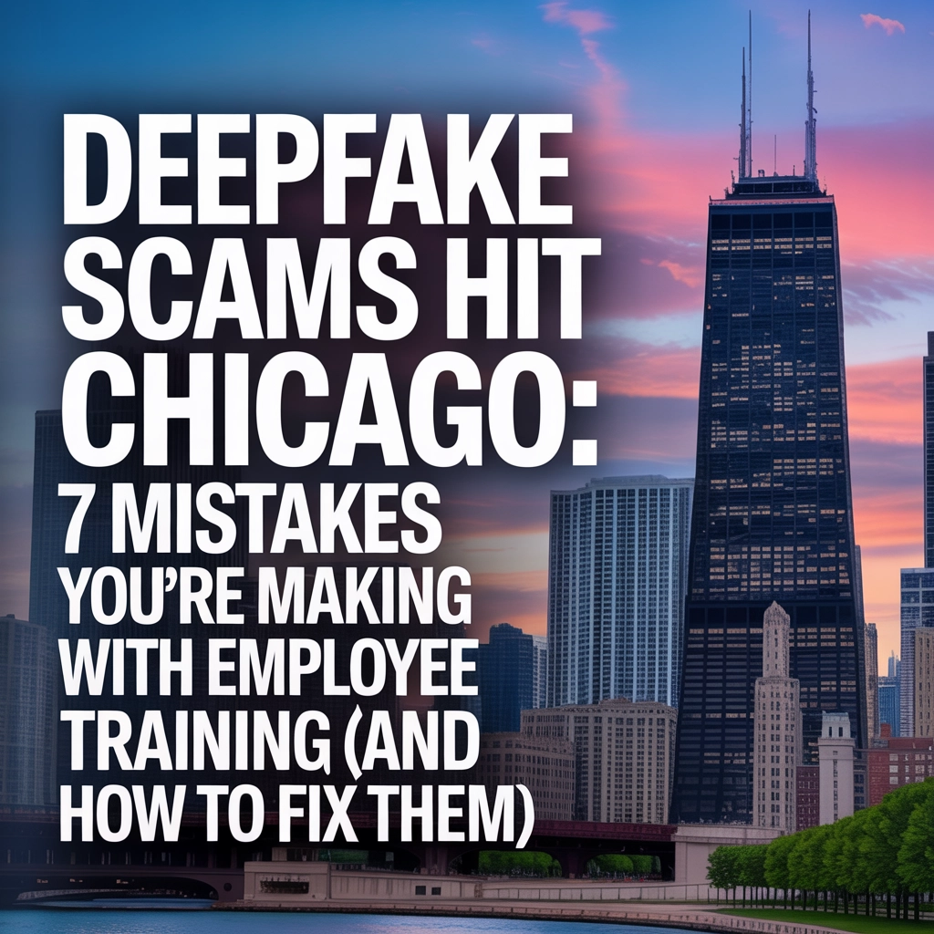 Deepfake Scams Hit Chicago: 7 Mistakes You're Making with Employee Training (and How to Fix Them)