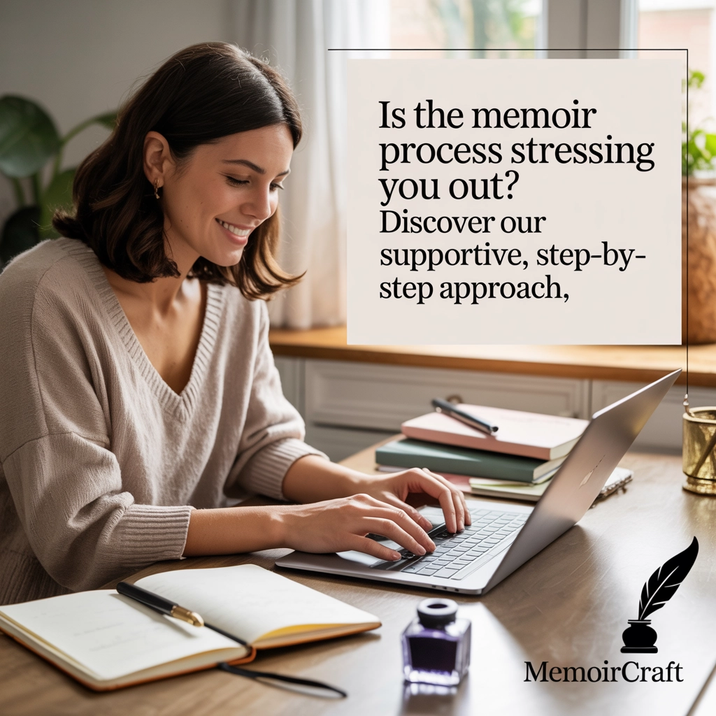 Is the Memoir Process Stressing You Out? Discover Our Supportive, Step-by-Step Approach