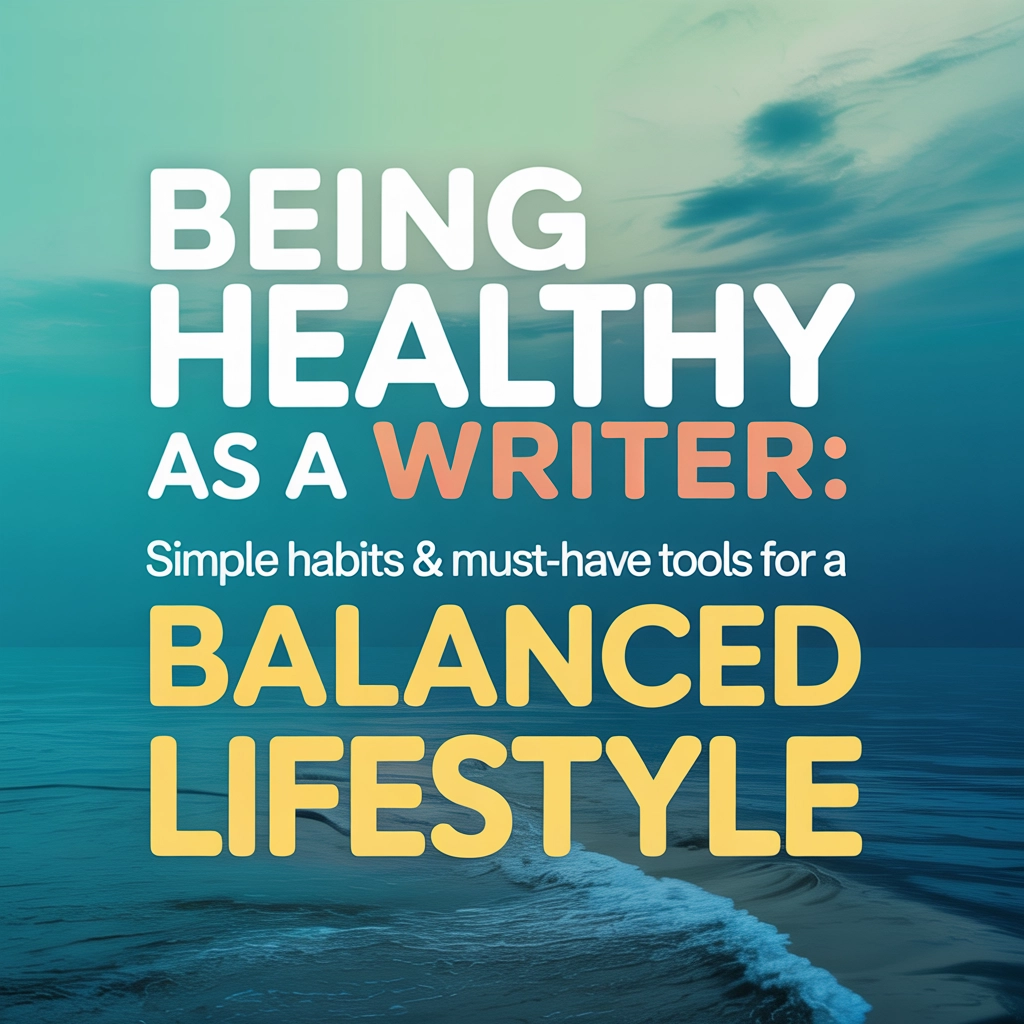 Being Healthy as a Writer: Simple Habits & Must-Have Tools for a Balanced Lifestyle
