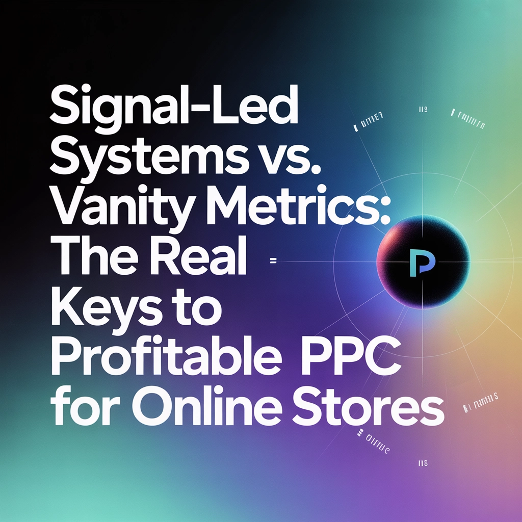 Signal-Led Systems vs. Vanity Metrics: The Real Keys to Profitable PPC for Online Stores