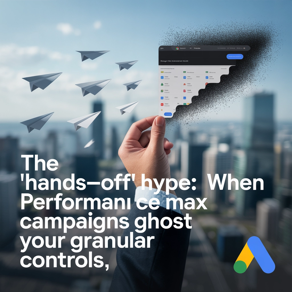 The ‘Hands-Off’ Hype: When Performance Max Campaigns Ghost Your Granular Controls