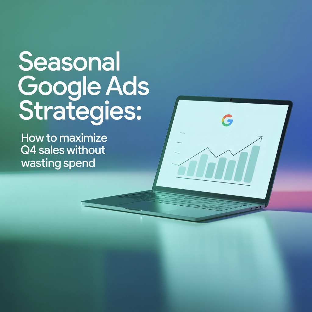Seasonal Google Ads Strategies: How to Maximize Q4 Sales Without Wasting Spend