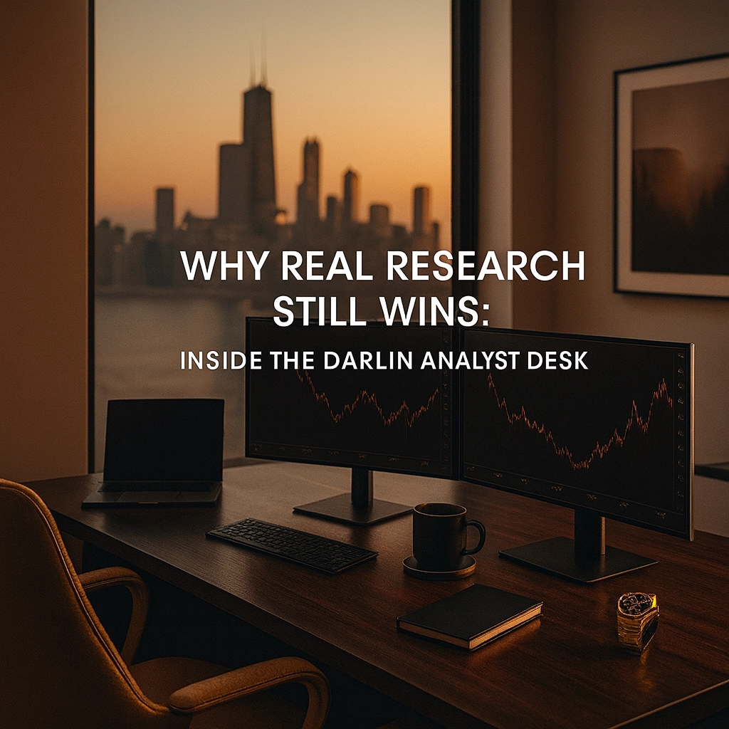 Why Real Research Still Wins: Inside the Darlin Analyst Desk