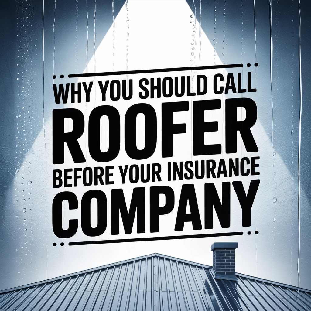Call your Roofer first