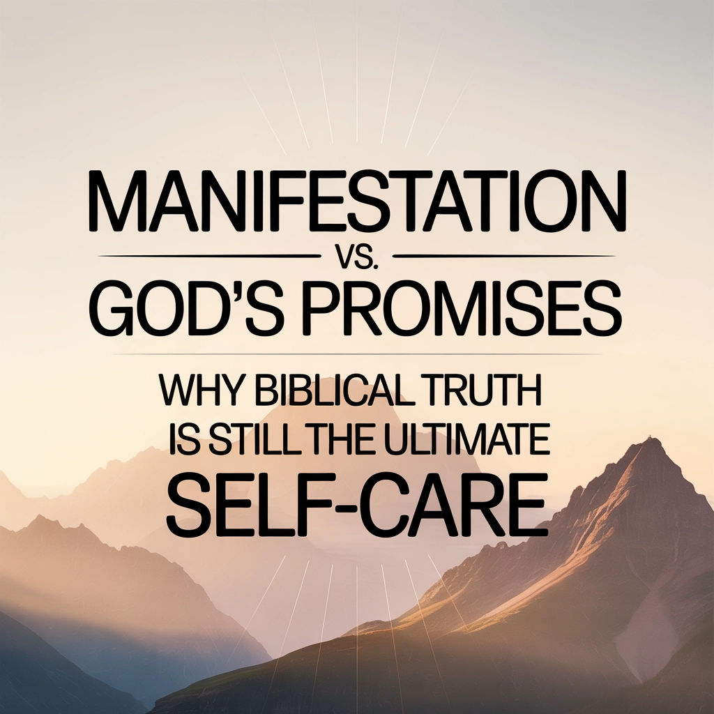 Manifestation vs. God's Promises: Why Biblical Truth Is Still the Ultimate Self-Care