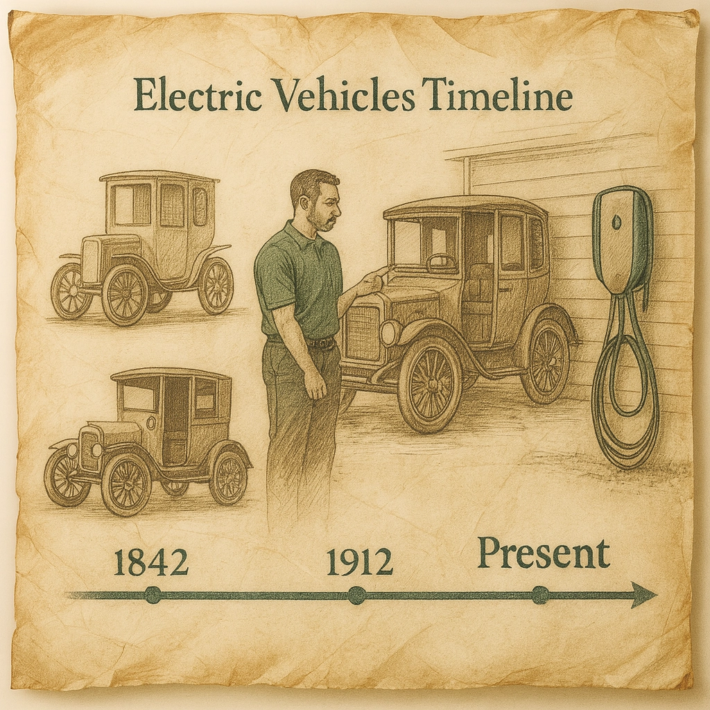 The History of the Electric Car: From 19th-Century Experiments to Today’s Revolution