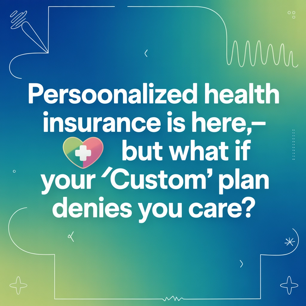 Personalized Health Insurance Is Here—But What If Your 'Custom' Plan Denies You Care?