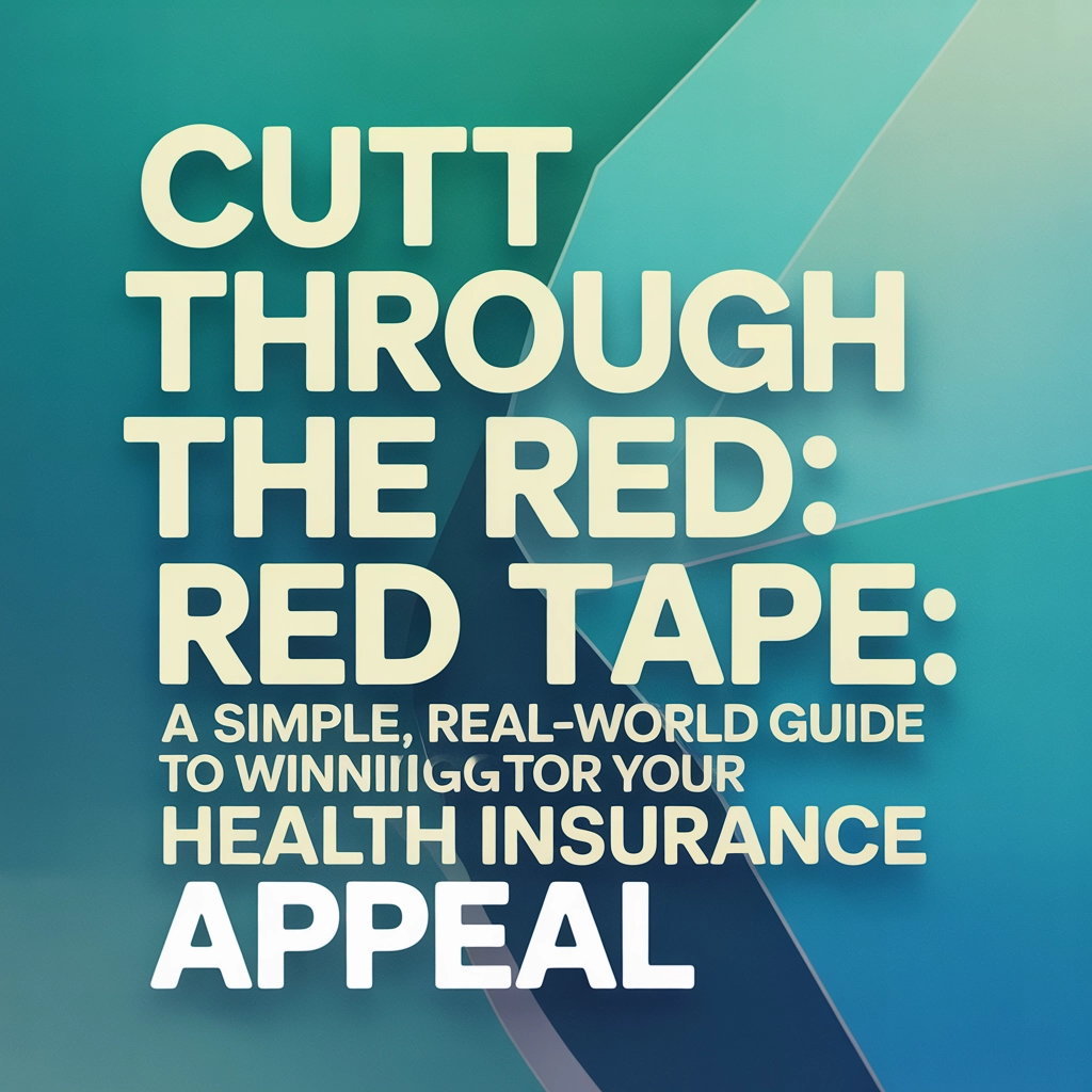 Cut Through the Red Tape: A Simple, Real-World Guide to Winning Your Health Insurance Appeal