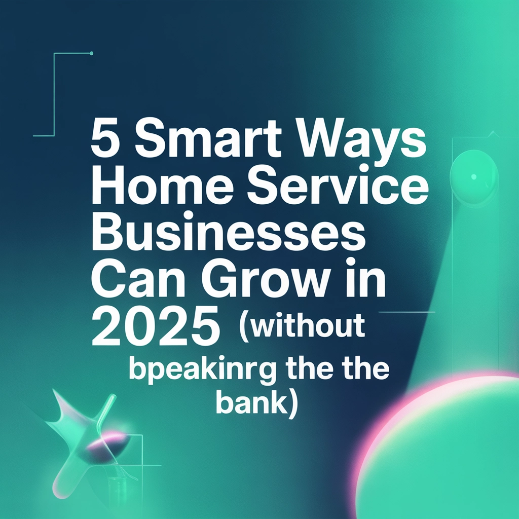 5 Smart Ways Home Service Businesses Can Grow in 2025 (Without Breaking the Bank)