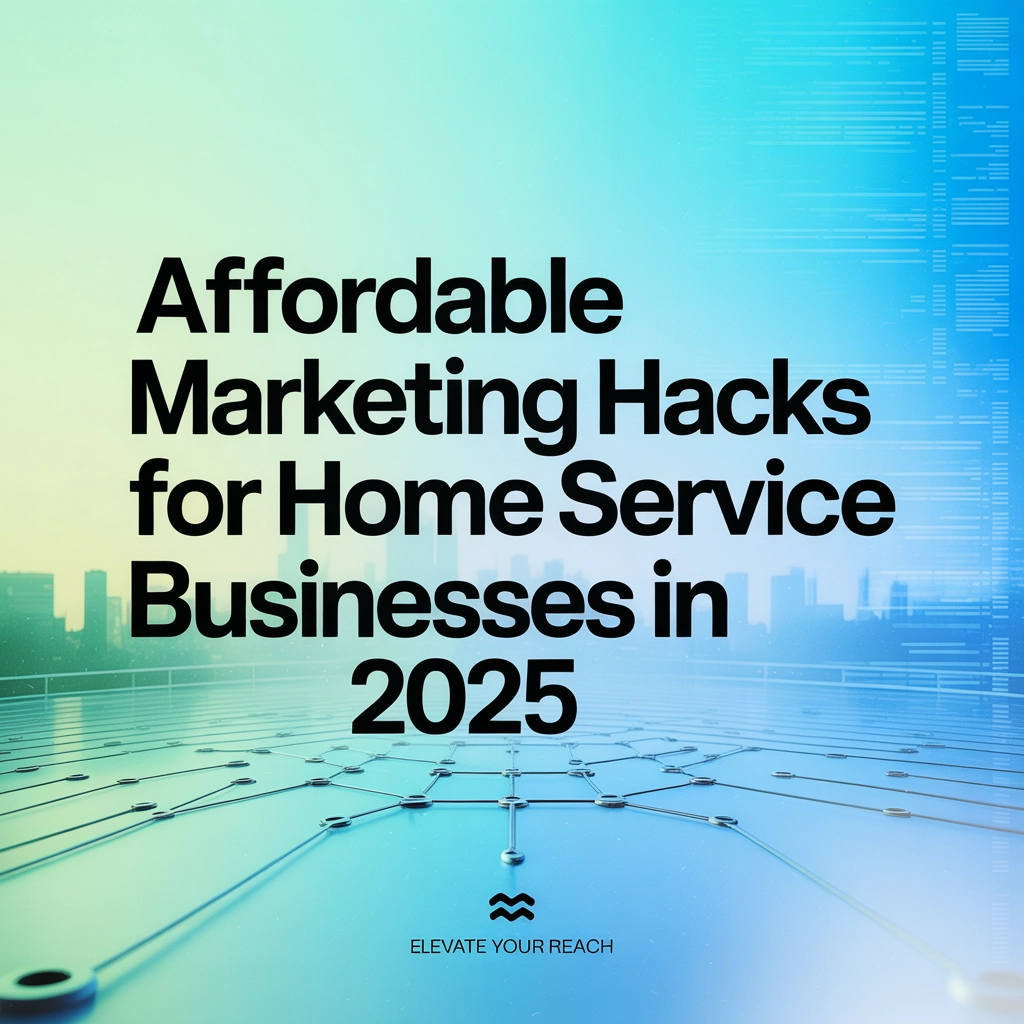 Affordable Marketing Hacks for Home Service Businesses in 2025
