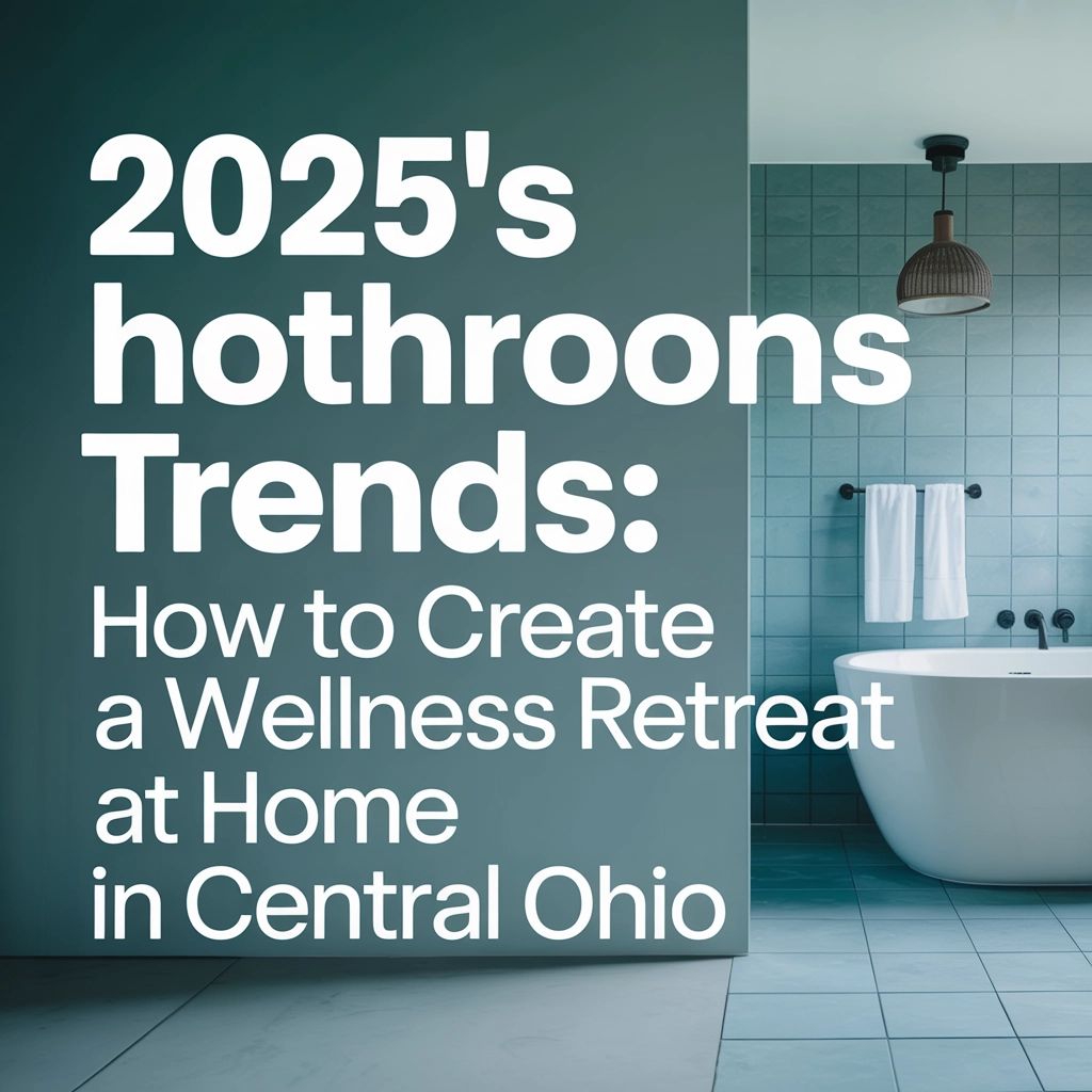 2025’s Hottest Bathroom Trends: How to Create a Wellness Retreat at Home in Central Ohio