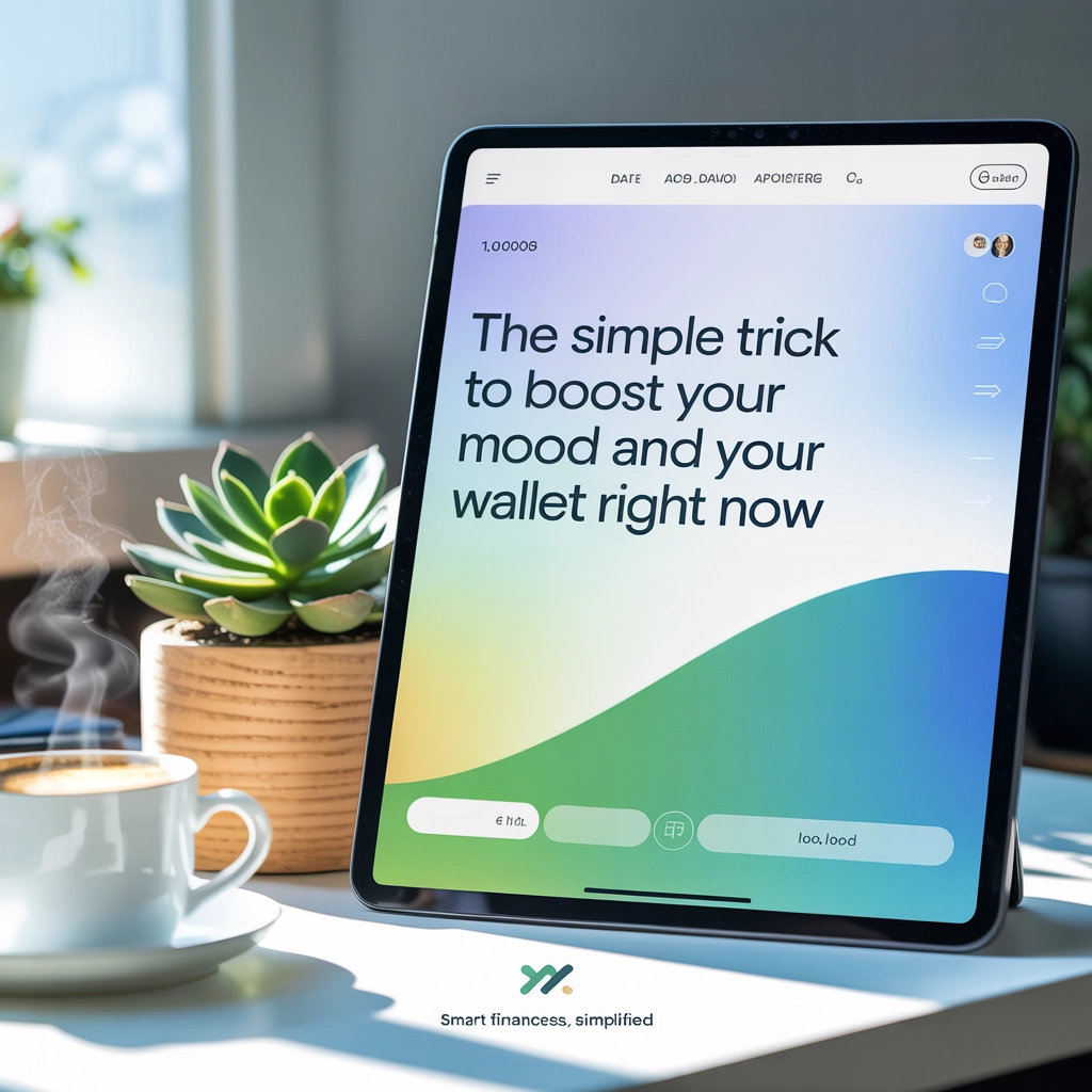 The Simple Trick to Boost Your Mood AND Your Wallet Right Now