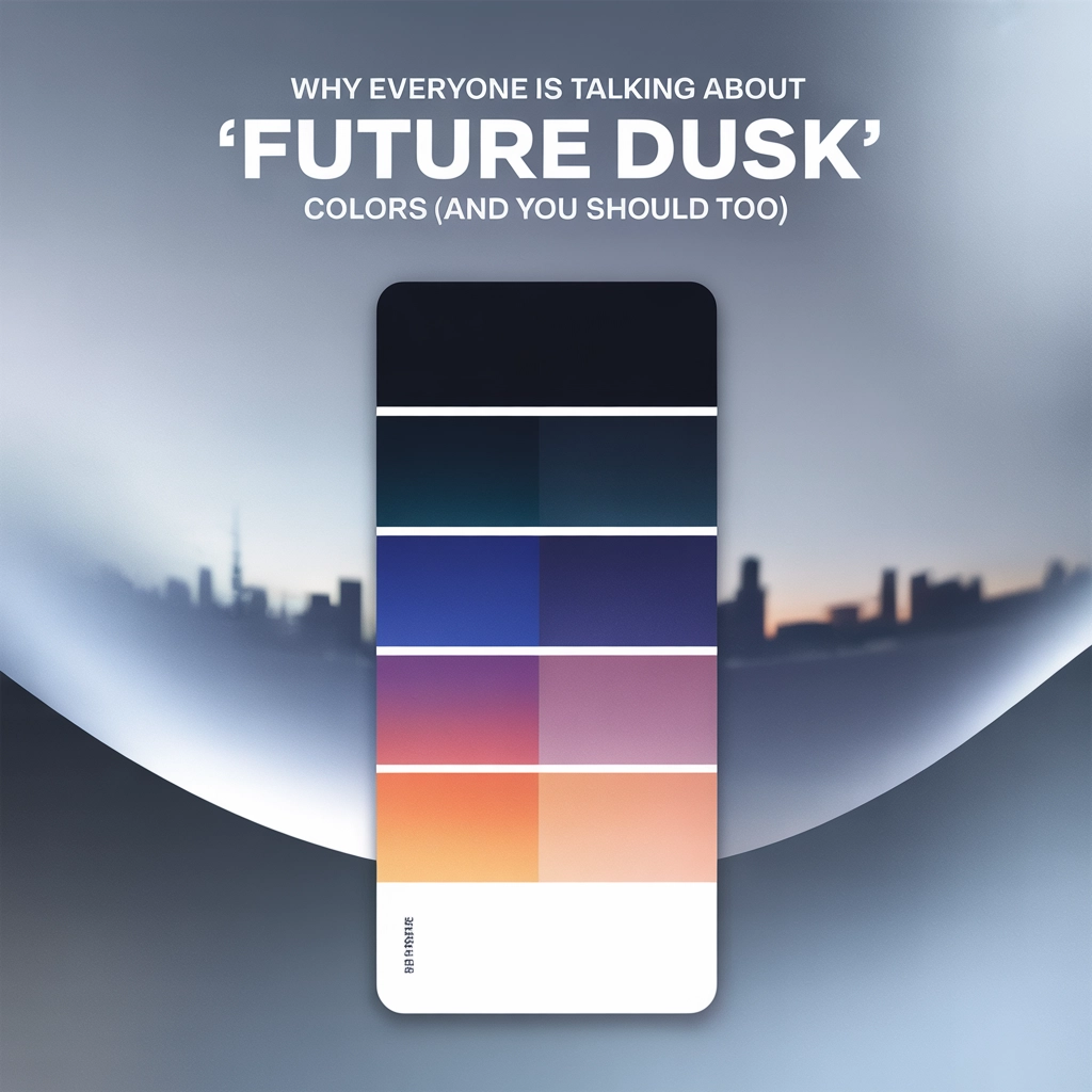 Why Everyone Is Talking About 'Future Dusk' Colors (And You Should Too)