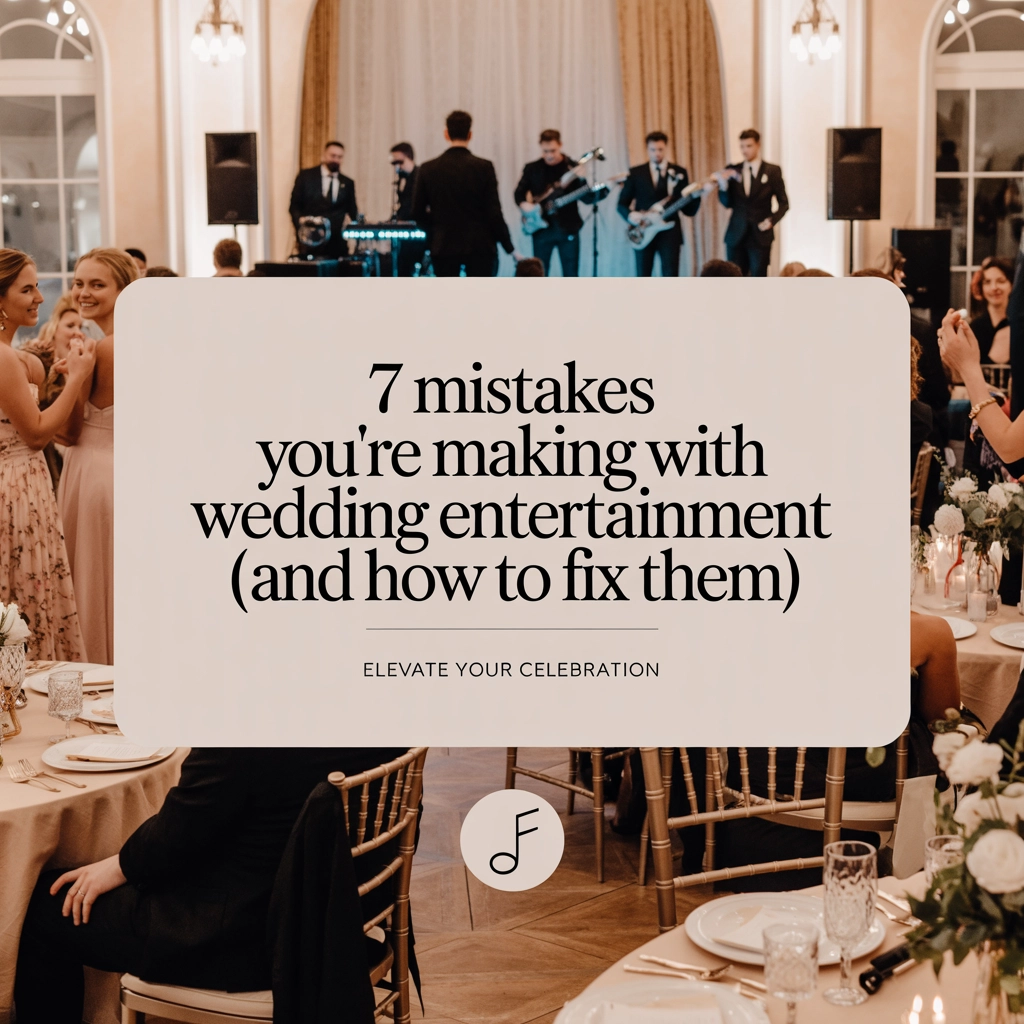7 Luxury Wedding Entertainment Mistakes (and How to Fix Them with a Bespoke, World‑Class Band)