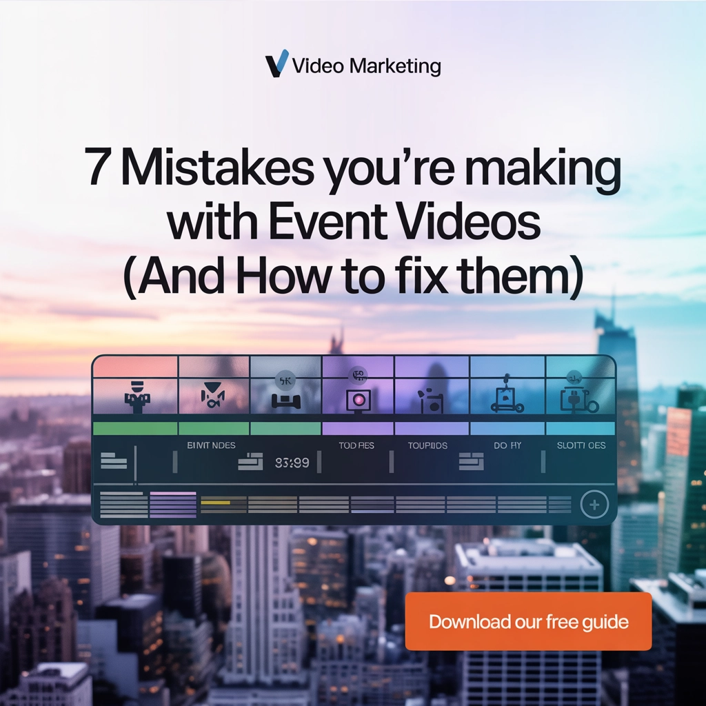 7 Mistakes You Are Making with Event Videos (and How to Fix Them)
