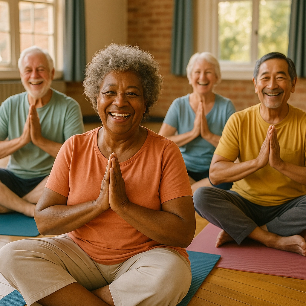 Integrative yoga for older adults