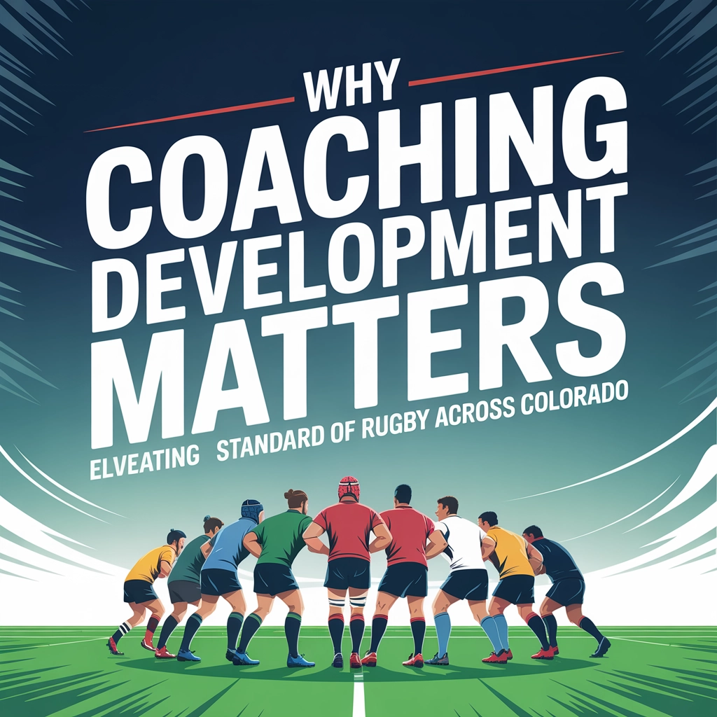 Why Coaching Development Matters: Elevating the Standard of Rugby Across Colorado