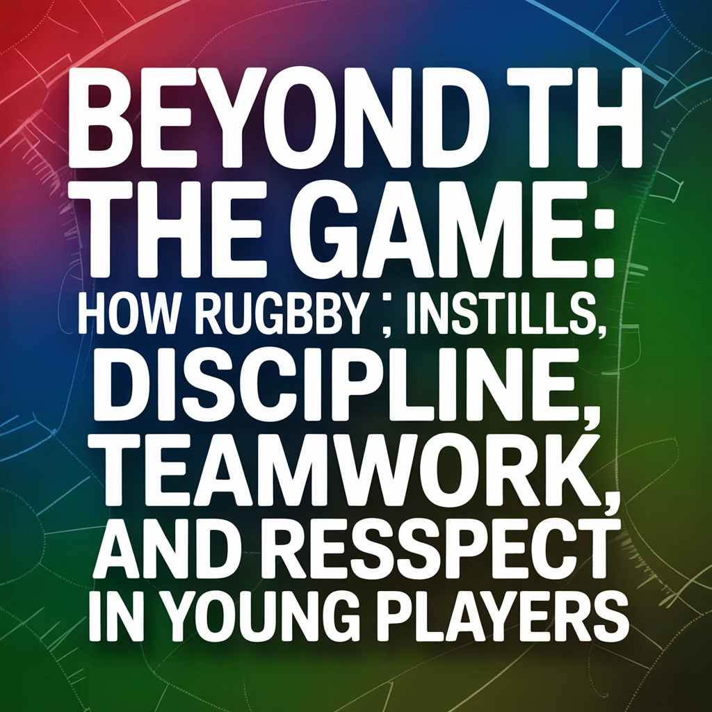 Beyond the Game: How Rugby Instills Discipline, Teamwork, and Respect in Young Players