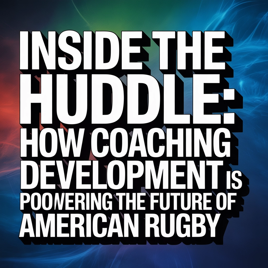 Inside the Huddle: How Coaching Development Is Powering the Future of American Rugby