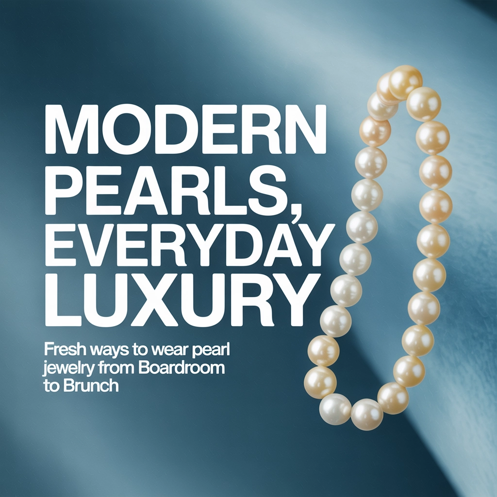 Modern Pearls, Everyday Luxury: Fresh Ways to Wear Pearl Jewelry From Boardroom to Brunch