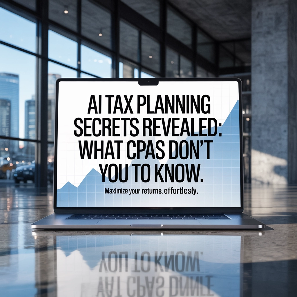 AI Tax Planning Secrets Revealed: What CPAs Don't Want You to Know