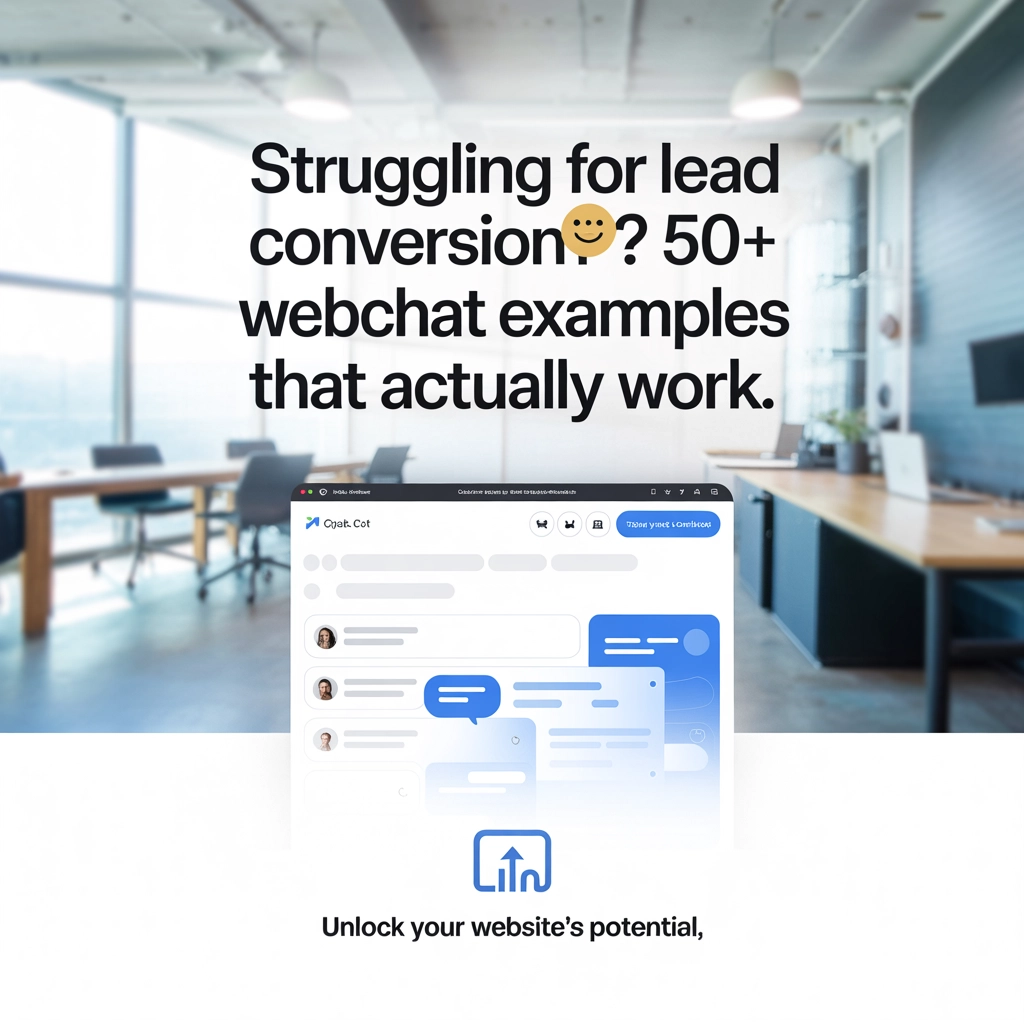 Struggling For Lead Conversion? 50+ Webchat Examples That Actually Work