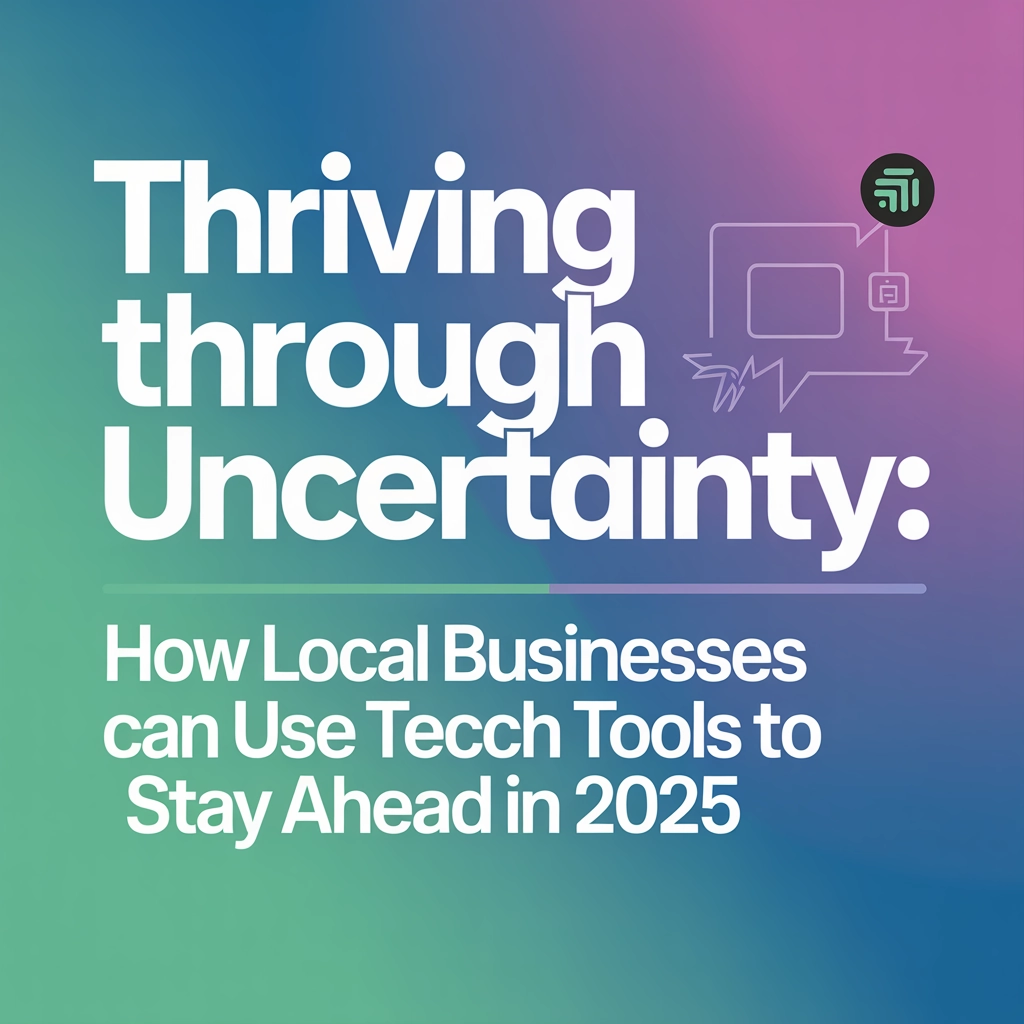 Thriving Through Uncertainty: How Local Businesses Can Use Tech Tools to Stay Ahead in 2025