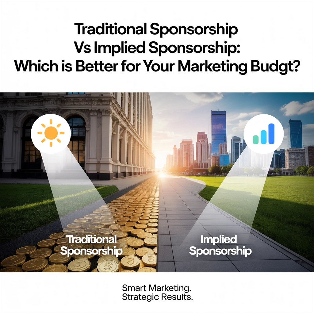 Traditional Sponsorship Vs Implied Sponsorship: Which Is Better For Your Marketing Budget?