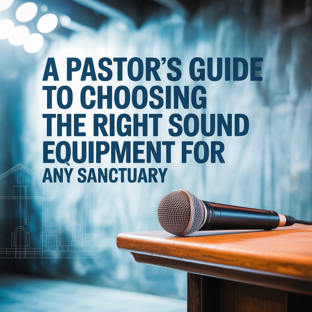 A Pastor’s Guide to Choosing the Right Sound Equipment for Any Sanctuary